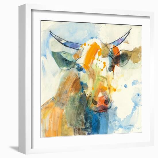 Happy Cows I-Albena Hristova-Framed Art Print