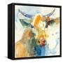 Happy Cows I-Albena Hristova-Framed Stretched Canvas