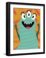 Happy Creatures V-Regina Moore-Framed Art Print