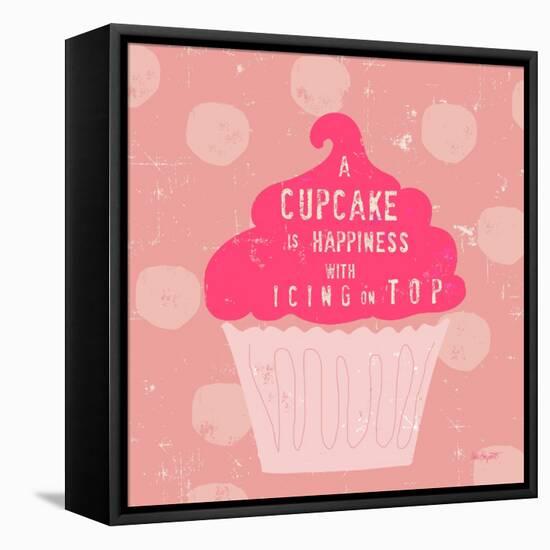 Happy Cupcake-Lola Bryant-Framed Stretched Canvas