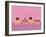 Happy Cupcakes - Pink-Dominique Vari-Framed Art Print