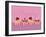 Happy Cupcakes - Pink-Dominique Vari-Framed Art Print