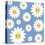 Happy Daisies 2-Marcus Prime-Stretched Canvas