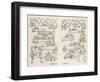 Happy Days in Peace Time-William Heath Robinson-Framed Art Print