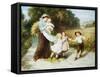 Happy Days-Frederick Morgan-Framed Stretched Canvas