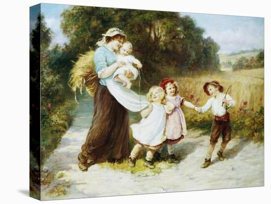 Happy Days-Frederick Morgan-Stretched Canvas