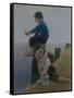 Happy Days-Hector Caffieri-Framed Stretched Canvas