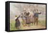 Happy Days-Theodore-louis Deyrolle-Framed Stretched Canvas