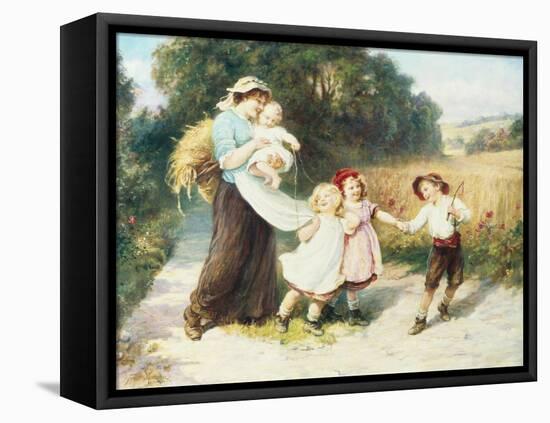 Happy Days-Frederick Morgan-Framed Stretched Canvas