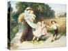 Happy Days-Frederick Morgan-Stretched Canvas