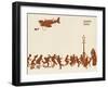 Happy Days-William Heath Robinson-Framed Art Print