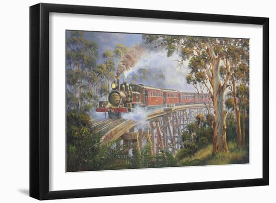 Happy Days-John Bradley-Framed Giclee Print