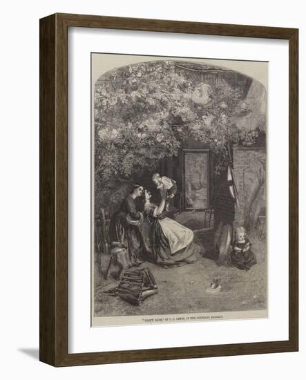 Happy Days-Charles James Lewis-Framed Giclee Print