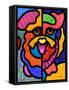 Happy Dog-Steven Scott-Framed Stretched Canvas