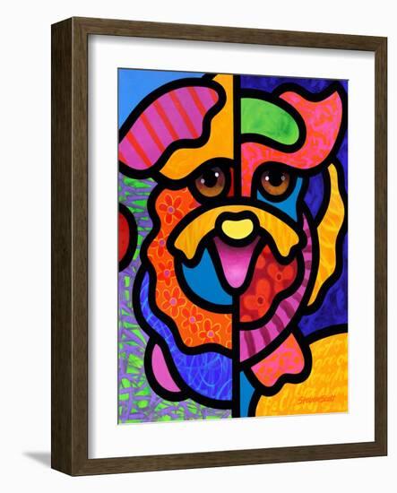 Happy Dog-Steven Scott-Framed Giclee Print