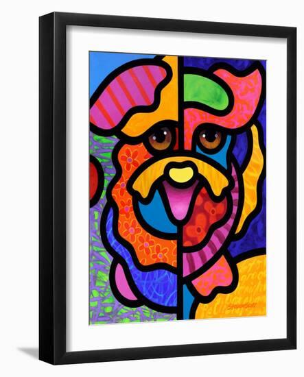 Happy Dog-Steven Scott-Framed Giclee Print