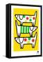 Happy Dogs-Jane Foster-Framed Stretched Canvas