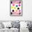 Happy Dots 1-null-Framed Premium Giclee Print displayed on a wall