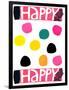 Happy Dots 1-null-Framed Premium Giclee Print