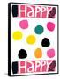 Happy Dots 1-null-Framed Stretched Canvas