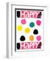 Happy Dots 1-null-Framed Giclee Print