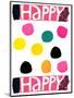 Happy Dots 1-null-Mounted Giclee Print