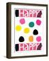 Happy Dots 1-null-Framed Giclee Print