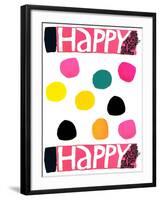 Happy Dots 1-null-Framed Giclee Print