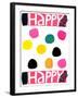 Happy Dots 1-null-Framed Giclee Print