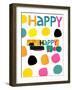 Happy Dots 2-null-Framed Giclee Print