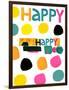 Happy Dots 2-null-Framed Premium Giclee Print