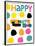 Happy Dots 2-null-Framed Premium Giclee Print