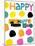 Happy Dots 2-null-Mounted Giclee Print