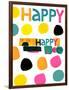 Happy Dots 2-null-Framed Giclee Print