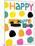 Happy Dots 2-null-Mounted Giclee Print