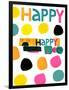 Happy Dots 2-null-Framed Giclee Print