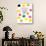 Happy Dots- Rejoice-null-Stretched Canvas displayed on a wall