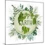 Happy Earth Day-Marcus Prime-Mounted Art Print