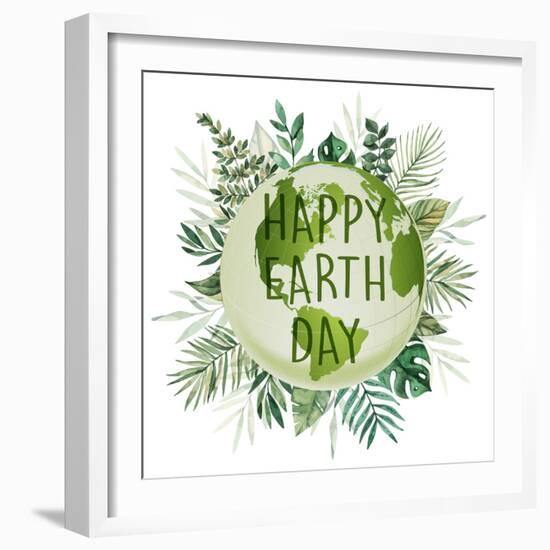 Happy Earth Day-Marcus Prime-Framed Art Print