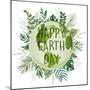 Happy Earth Day-Marcus Prime-Mounted Art Print