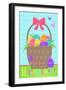 Happy Easter Basket-Anna Quach-Framed Art Print