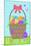 Happy Easter Basket-Anna Quach-Mounted Art Print