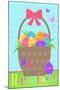 Happy Easter Basket-Anna Quach-Mounted Art Print