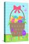 Happy Easter Basket-Anna Quach-Stretched Canvas