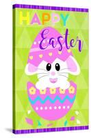 Happy Easter Bunny in Egg-Anna Quach-Stretched Canvas