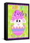 Happy Easter Bunny in Egg-Anna Quach-Framed Stretched Canvas