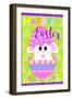 Happy Easter Bunny in Egg-Anna Quach-Framed Art Print