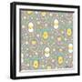 Happy Easter Chicks-Elizabeth Caldwell-Framed Giclee Print