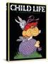 Happy Easter - Child Life, April 1928-Hazel Frazee-Stretched Canvas