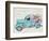 Happy Easter Inc Old Truck Collection-Sheena Pike Art And Illustration-Framed Giclee Print